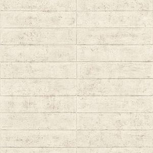 Rasch Behang 499629 - vliesbehang crème beige stenen muur betonlook structuur uit de Factory V collectie