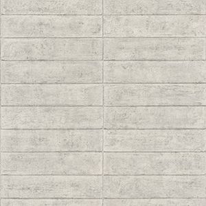Rasch Behang 499636 - vliesbehang grijs beige stenen muur beton look structuur uit de Factory V collectie
