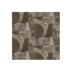 Rasch Behang 521764 - fotobehang op vlies met geometrische afbeelding in bruin en grijs uit de collectie Concrete - 3,00m x 3,00m (l x b)