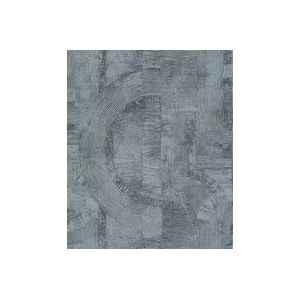 Rasch Behang vliesbehang (grafisch) blauw zilver 10,05 m x 0,53 m Composition 554786