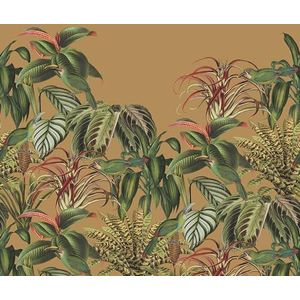 Rasch paperhangings Niet geweven behang (botanisch) bruin groen 3,00 m x 3,00 m Barbara Home Collection III 561371