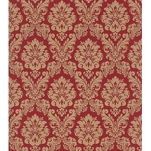 Rasch paperhangings Non Woven Behang (Classic-Chic) rood Bruin 10,05 m x 0,53 m Trianon XIII 570540