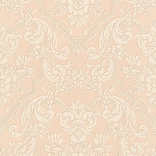 Rasch - Trianon XIII - Vliesbehang - Rosa Beige - 10,05 m x 0,53 m