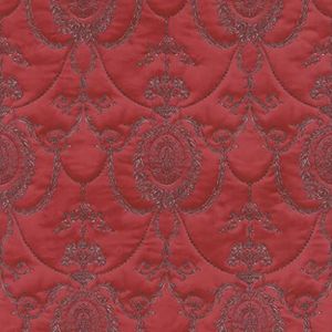 Rasch Behang vliesbehang (Classic-Chic) rood zwart 10,05 m x 0,53 m Trianon XIII 570861, donkerrood