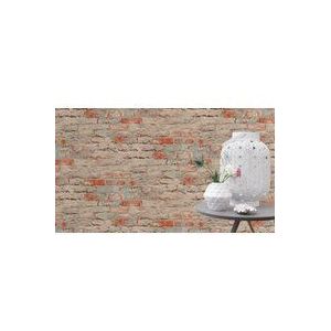 Rasch Behang vliesbehang (industrieel) bruin 10,05 m x 0,53 m Andy wand 649420 behang
