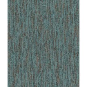 Rasch - Vliesbehang - Turquoise - Aanlegvrij - Lichtvast