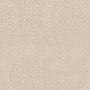 Rasch Behang 751512 - beige vliesbehang met lederlook, struisvogellederlook uit de collectie African Queen III