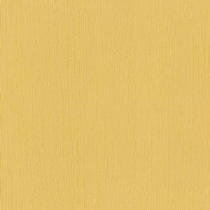 Rasch Behang 834390- Geel vliesbehang met fijne geribbelde structuur, structuurbehang - 10,05m x 0,53m (LxB)