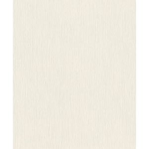 Rasch Behang 844306 - Effen vliesbehang in wit met textielstructuur uit de collectie Perfecto VI - 10,05 m x 0,53 m (L x B)