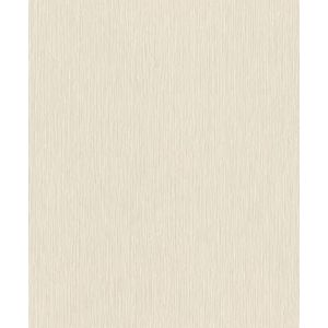 Rasch Behang 844313 - Effen vliesbehang in lichtbeige met textielstructuur uit de collectie Perfecto VI - 10,05 m x 0,53 m (L x B)