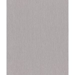 Rasch Behang 844375 - Effen vliesbehang in grijs met textielstructuur uit de collectie Perfecto VI - 10,05 m x 0,53 m (L x B)