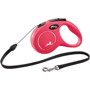 Flexi New Classic - Riem - Koord - Rood - S - 5 m