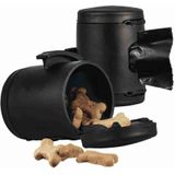 flexi Kotbeutelspender Multi Box schwarz, Länge: ca. 7 cm, Durchmesser:  ca. 5 cm