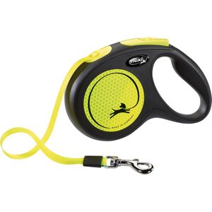 flexi New Neon Gurt-Leine, 5 m - Größe M: bis 25 kg