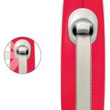Flexi New Comfort S Tape Leash 5m 15kg Red