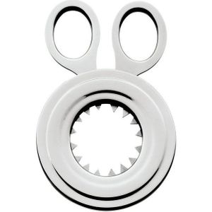WMF Gourmet Eierschaar, Eenvoudig in gebruik, Eierschaar voor zacht en hard gekookte eieren, Eenvoudig in Gebruik, Duurzaam, Robuust Cromargan18/10 RVS, Vaatwasmachine bestendig, 1882556030