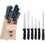 WMF Messerblock Classic Line (7tlg), Messerklingen aus Spezialklingenstahl