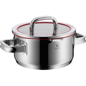 WMF - Function 4 - Kookpan - Cromargan Edelstaal - Inclusief Deksel Met Siliconen Ring