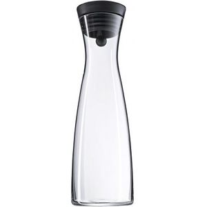 WMF Waterkaraf Basic - Glas - Zwart-Zilver - 1,5L