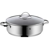 WMF - Braadpan - RVS - Multifunctioneel - Ø 28 cm - Geschikt voor Oven tot 180°C