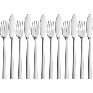 Visbestekset WMF Corvo (12-Delig)