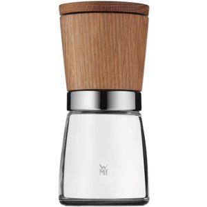 WMF Ceramill Nature Zout- en pepermolen, ongevuld, voor zout, peper, chili, zoutmolen, pepermolen, hout, keramisch maalwerk