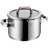 WMF Function 4 Kookpannenset - 5-delig - RVS - Rood