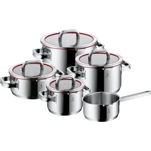 WMF Vitalis, 3,5 l, Edelstahl, Glas, Silikon, Edelstahl, Edelstahl, Keramik, Gas, Induktion, Glas