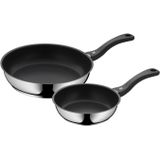 WMF - Devil Pannenset - Ø20 + 28 cm - Cromargan® RVS 18/10 - Anti-aanbaklaag