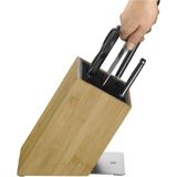 WMF FlexTec bamboe 1893854500 Flexibel messenblok Bamboo, Roestvrijstaal Hout