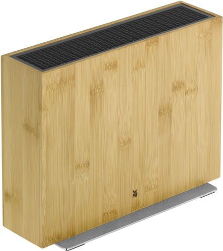 WMF FlexTec Compact bamboe 1893874500 Flexibel messenblok Bamboo, Roestvrijstaal Hout