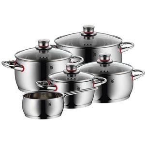 WMF Quality One Pannenset 5-delig - Kookpannen - Rond - Cromar