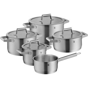 WMF - Comfort Line - Pannenset 5-delig - Kookpannen - RVS - Stijlvol Ontwerp