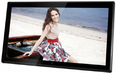 DigiFrame 1731 8GB 43,9cm (17,3 ) - Braun
