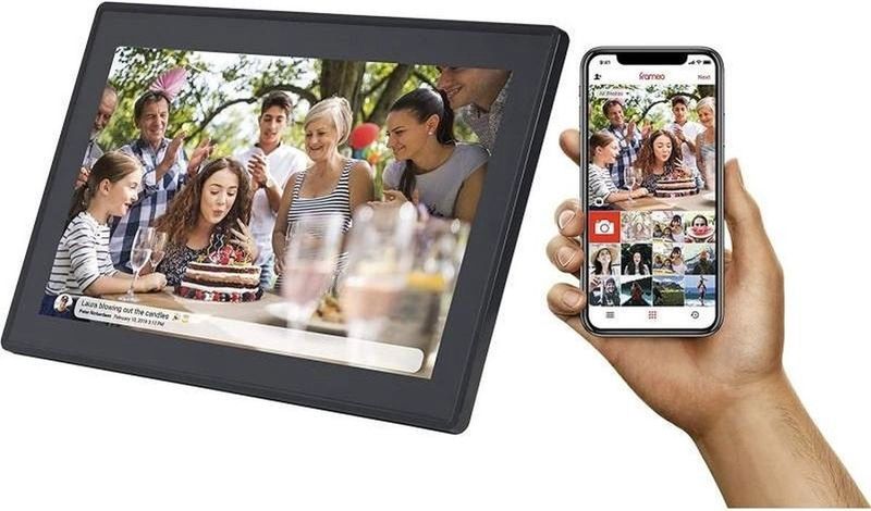 Braun Photo Technik DigiFrame 1518 WiFi Digitale Fotolijst Zwart 39,6 cm (15.6) Touchscreen