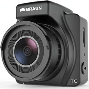 Braun B-Box T6 Auto Dashcam (WiFi, GPS-ontvanger, Ingebouwd display), Dashcams