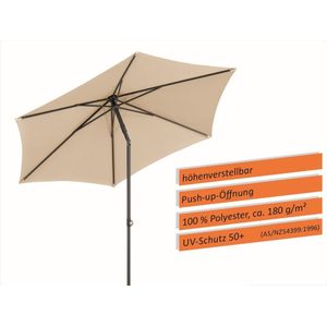 Schneider- Parasols Sevilla 270 cm Ø parasols, naturel