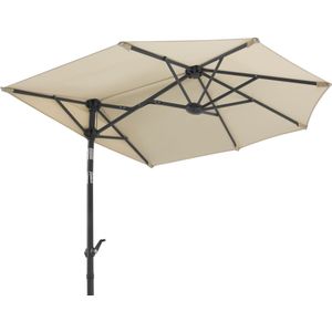 Schneider parasol Schneider parasol Salerno mezzo, natuur, 150 x 150 cm balkonscherm