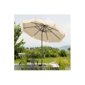 Schneider Orlando parasol, naturel, 270 cm rond, 783-02, frame van aluminium/staal, hoes van polyester, 5,7 kg