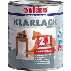Wilckens - 2-in-1 - Blanke Lak - Kleurloos - 750 ml