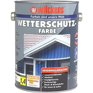 Wilckens Weerbestendige verf, RAL 6002 bladgroen, 2,5 liter 11160200080