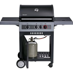 Enders Boston Black 3 K Turbo Gas Barbecue - Bbq - Verplaatsbaar - Grilloppervlak 62 × 43 cm