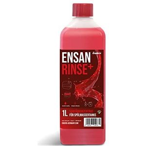 Enders Toiletvloeistof ENSAN RINSE+ 1 L microbiologisch sanitaire vloeistof, voor spoelwatertank, voor mobiele wc, Blue Angel, milieuvriendelijk, bijzonder zuinig