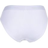 Strings - White - Katoen - Aansluitend Heupmodel met Logoband