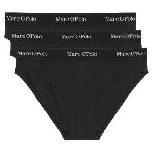 Marc O'Polo - Slip Essentials Woven - Ondergoed - Zwart - Set van 3 Stuks
