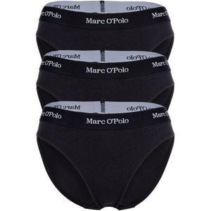 Marc O'Polo - Essentials - Slip - Zwart/Wit - 3 Pack