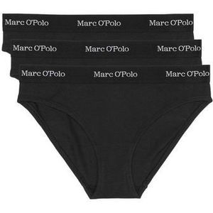 Marc O´Polo Essentials damesslips, 3 stuks, zwart.