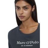 Marc O'Polo - Shirt - Blauw - Lange Mouwen - Mix & Match Cotton - Regular Fit