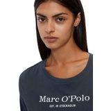 Marc O'Polo - Shirt - Blauw - Lange Mouwen - Mix & Match Cotton - Regular Fit