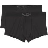 Marc O´Polo Set van 2 boxershorts Iconic Rib shirt voor heren, zwart.
